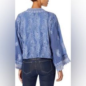 Johnny Was Peacock Sandra Kimono NWT Sz M